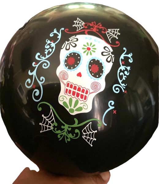 Sugar Skull Latex Party Balloons (10 pack)