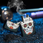 Sugar Skull Rechargeable Electric Arc Lighter